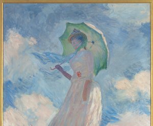 Test postavy pod širým nebem od Claude Monet