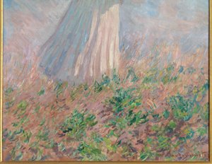 Test postavy pod širým nebem od Claude Monet