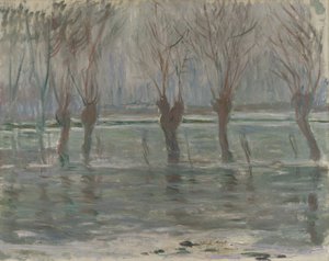 Povodňové vody, 1896 od Claude Monet