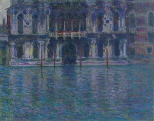 Německy: Le Palais Contarini Le Palais Contarini od Claude Monet