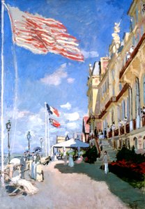 Hotel des Roches Noires, Trouville, 1870 od Claude Monet