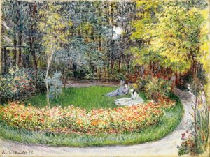 V zahradě, 1875 od Claude Monet