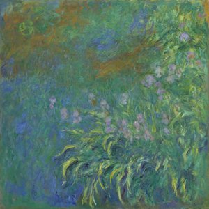Kosatce, 191417. od Claude Monet