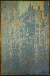 La Cathedrale de Rouen, mlha (olej na plátně) od Claude Monet