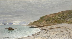 La Pointe de la Hève, Sainte-Adresse. 1864 od Claude Monet
