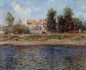 Hora La Seine, 1880. od Claude Monet
