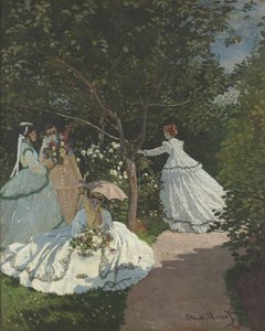 Dámy na zahradě od Claude Monet