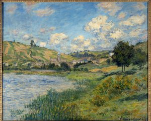 Krajina. Vetheuil. Obraz Clauda Moneta (1840-1926) od Claude Monet