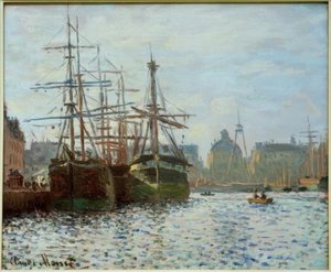 The Commerce Basin, Le Havre od Claude Monet