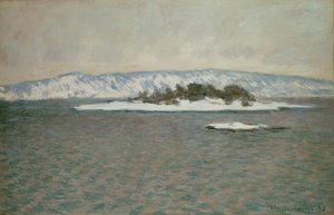 Le Fjord de Christiania (Oslo) od Claude Monet
