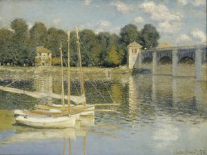 Most v Argenteuil od Claude Monet