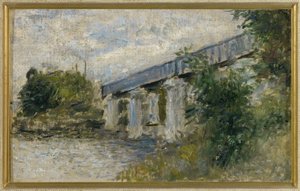 Železniční most, Argenteuil od Claude Monet