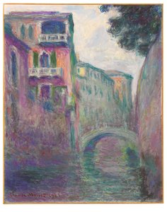 Le Rio de la Salute od Claude Monet