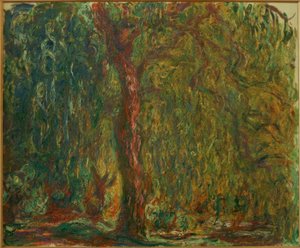 Le Saule pleureur (Smuteční vrba) od Claude Monet
