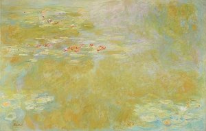 Le bassin aux nymphéas (Rybník s lekníny). Kolem roku 1916 od Claude Monet