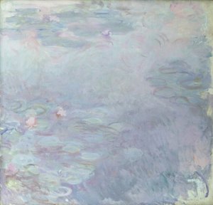 Světle zbarvené Nympheas od Claude Monet