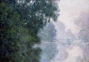 Ráno na Seině, účinek mlhy; Ráno na Seině, Účinek mlhy, 1897 od Claude Monet