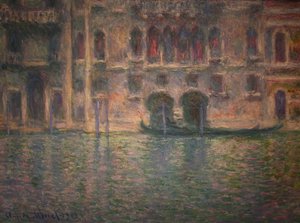 Palazzo da Mula, Benátky od Claude Monet