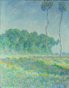 Jarní krajina od Claude Monet