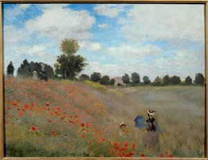 Unikkopeltoja lähellä Argenteuilia od Claude Monet