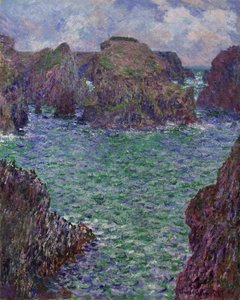 Port-Goulphar, Belle-Ile, 1887 od Claude Monet