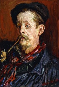 Portrét Leona Peltiera, 1879 od Claude Monet