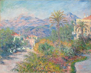 Římská cesta v Bordighera; Římská silnice v Bordighera, 1884 od Claude Monet