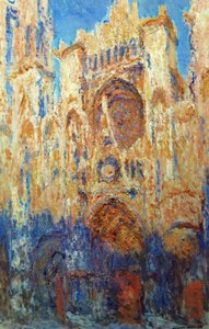Katedrála v Rouenu od Claude Monet