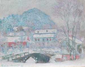 Sandvika, Norsko, 1895 od Claude Monet