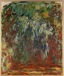 Plačící vrba, Giverny (olej na plátně) od Claude Monet