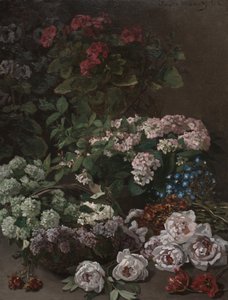 Jarní květiny od Claude Monet