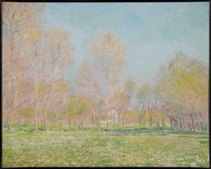 Jaro v Giverny od Claude Monet