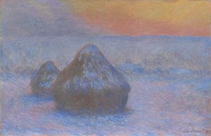 Stohy pšenice od Claude Monet