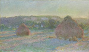 Stohy pšenice, konec léta, 1890-91 od Claude Monet