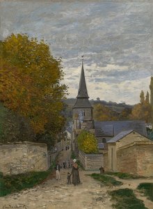 Ulice v Sainte-Adresse. 1867 od Claude Monet