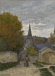 Ulice v Sainte-Adresse, 1867 od Claude Monet