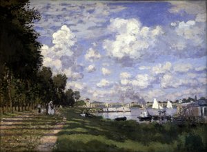 Povodí Argenteuil - Claude Monet od Claude Monet