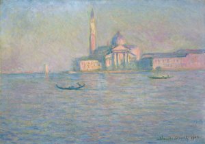 Kostel San Giorgio Maggiore, Benátky od Claude Monet