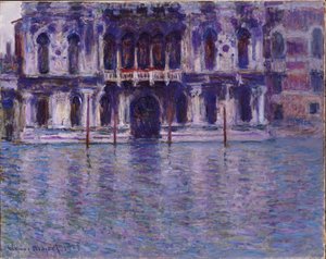 Palác Contarini, 1908 od Claude Monet