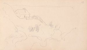 Dům celníků ve Varengeville od Claude Monet