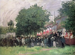 Čtrnáctého července od Claude Monet