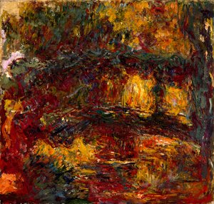 Japonský most, 1923 od Claude Monet