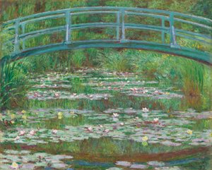 Japonská lávka pro pěší, 1899. od Claude Monet