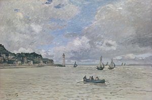 Maják hospice (Honfleur), 1864 od Claude Monet