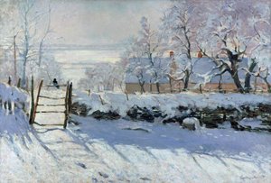 Straka, 1869 od Claude Monet