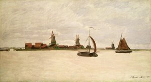 Vnější přístav v Zaandamu, 1871
