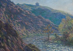 Řeka Petite Creuse od Claude Monet