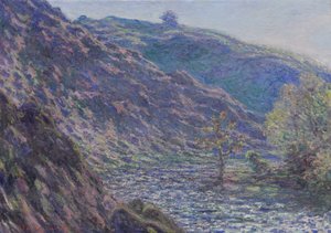 Řeka Petite Creuse, 1889 od Claude Monet