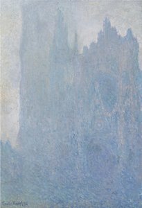 Katedrála v Rouenu v mlze, 1893 od Claude Monet
