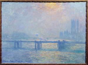 Temže v Charing Cross v Londýně od Claude Monet